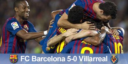 Kolejna manita! Barcelona – Villareal 5:0