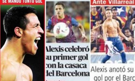 Alexis na okładkach chilijskich gazet
