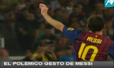 Messi również prowokował