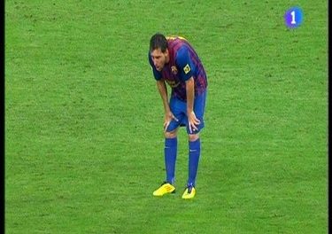 Messi zmagał się z wymiotami