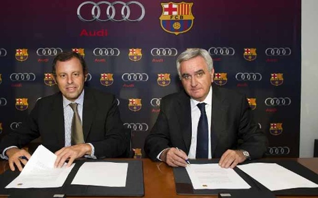 Audi sponsorem Barcelony do 2014 roku