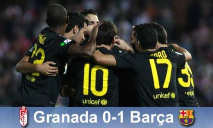 Xavi daje trzy punkty, Granada – Barça 0:1