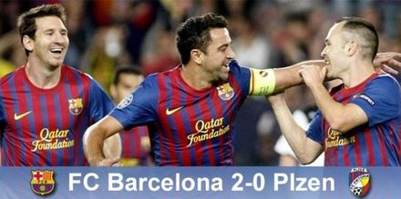 Barcelona przebija się przez mur Viktorii, Barça – Viktoria 2:0