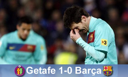Pierwsza porażka, a Madryt ucieka; Getafe – Barça 1:0