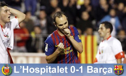 Iniesta daje zwycięstwo: l”Hospitalet – FC Barcelona 0:1