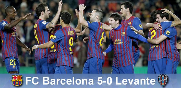 Kolejna Manita do kolekcji: Barça – Levante 5:0
