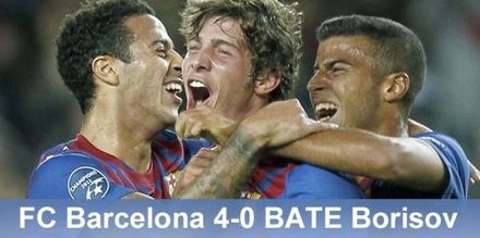 Młodzież nie zawiodła: FC Barcelona 4 – 0 BATE Borysów