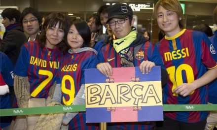 Barça nadal budzi pasję w Japonii