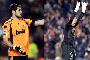Víctor Valdés vs. Iker Casillas