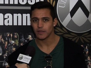 Alexis wrócił do Udinese (wideo)