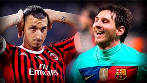 Ibrahimović i Messi – Superstars