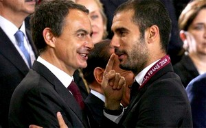 José Luis Zapatero chwali Pepa Guardiolę
