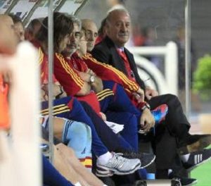 Del Bosque zaskoczony dobrą grą piłkarzy Barçy