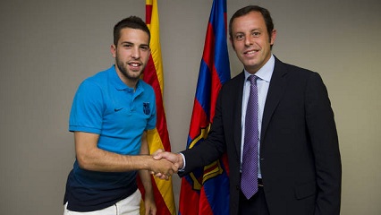 Jordi Alba podpisał kontrakt
