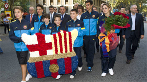 FC Barcelona bierze udział w Narodowym Dniu Katalonii