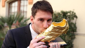 Leo Messi odebrał Złotego Buta