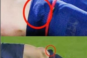 Messi miał ze sobą smoczek