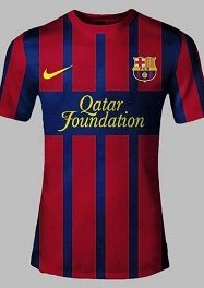 Prawdopodobne koszulki Barçy na sezon 2013/14