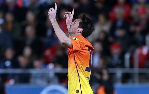 Messi: 6 dubletów i hat trick w La Liga