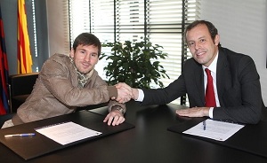 Messi podpisał kontrakt do 2018 roku