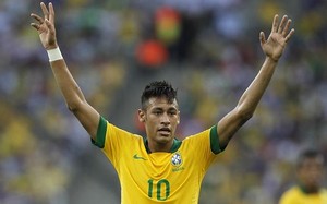 Neymar podekscytowany prezentacją na Camp Nou