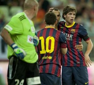 Martino poprosił o cierpliwość Sergi Roberto