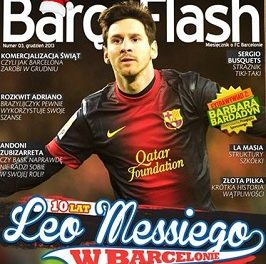 Grudniowe wydanie Barça Flash