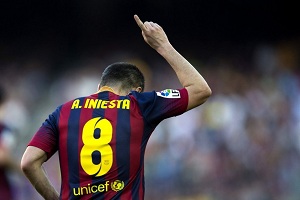 Iniesta zadedykował gola nienarodzonemu synowi