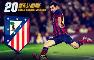 Leo Messi koszmarem Atlético Madryt