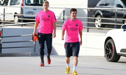Messi: Ter Stegen kontroluje piłkę lepiej niż ja