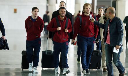 Piłkarze Barcelony podróżują do Manchesteru