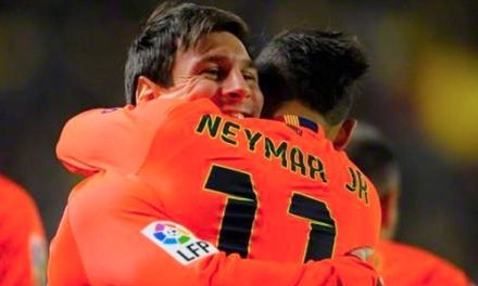 Dobra współpraca duetu Messi-Neymar
