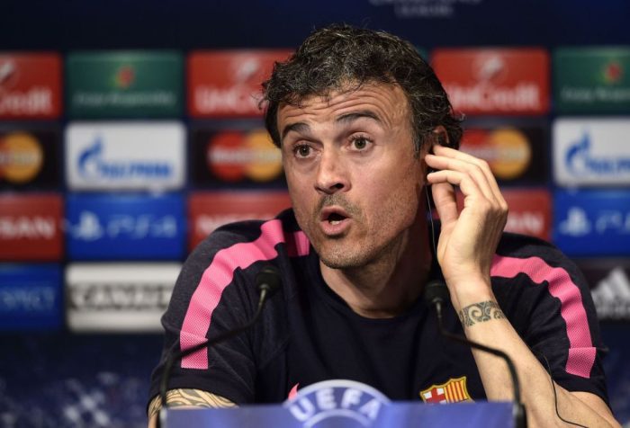 Luis Enrique konferencja