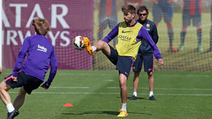 Pique na treningu
