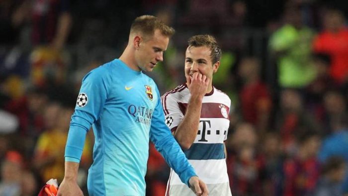 Mario Gotze i ter stegen