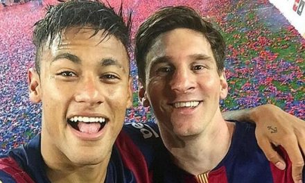 Neymar: Źle jest grać przeciwko Messiemu