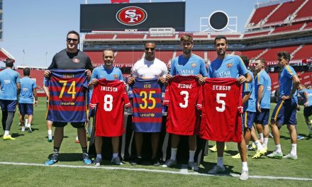 Piłkarze spotkali się z San Francisco 49ers