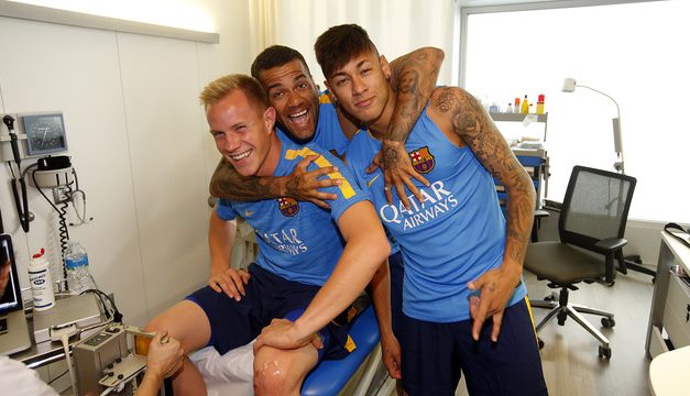 Mascherano, Messi, Alves, Neymar i Ter Stegen przeszli testy medyczne