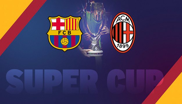 Barça dogoniła Milan w ilości Superpucharów