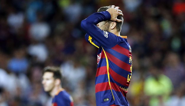 FC Barcelona odwoła się od kartki Piqué