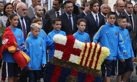 Przedstawiciele FC Barcelony wzięli udział w Narodowym Dniu Katalonii