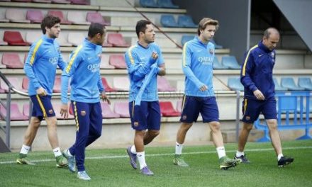 Piqué, Alba, Busquets i Bartra wrócili do treningów