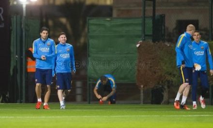 Leo Messi, Rakitić i Ter Stegen trenowali