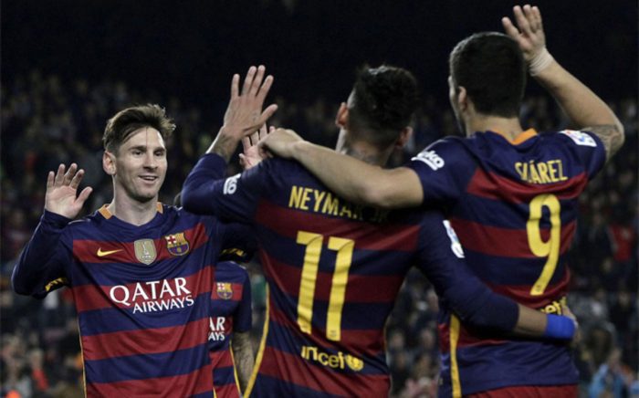 Leo Messi, Neymar i Luis Suarez