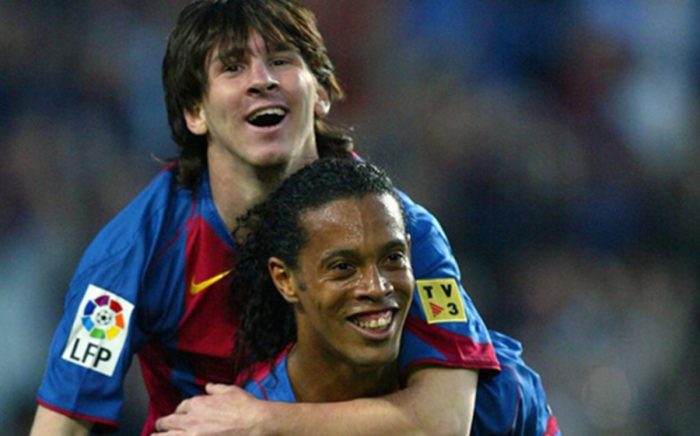 Leo Messi i Ronaldinho