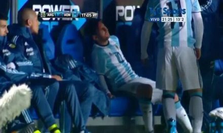 Kontuzja Messiego w meczu z Hondurasem