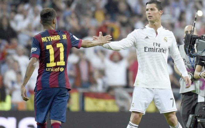 Neymar i Cristiano Ronaldo