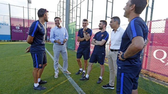 Josep Maria Bartomeu, Albert Soler i trenerzy