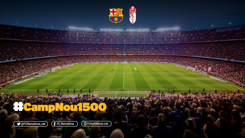 1500. spotkanie FC Barcelony na Camp Nou