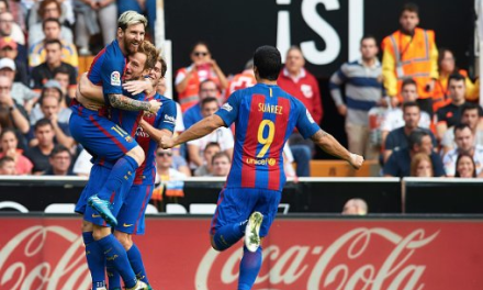 Zwycięstwo rzutem na taśmę. Valencia – FC Barcelona 2:3
